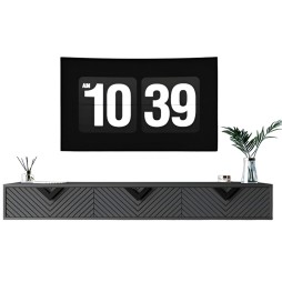 Тумба під ТВ Оксфорд 2 чорні ручки