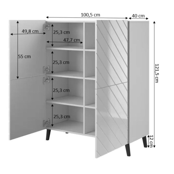 Комод Abeto 100 для вашої вітальні